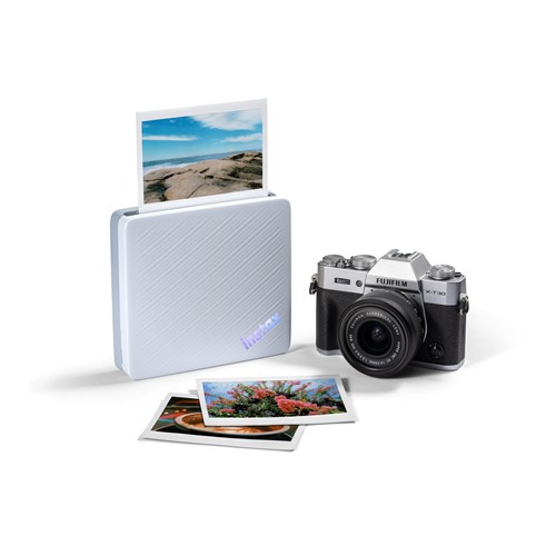 (Retailer ready) instax Link WIDE 2 - Promotional images - 15 WIDE 2 with X series camera - Duo Blue_1225_300dpi_2000px (1-1)